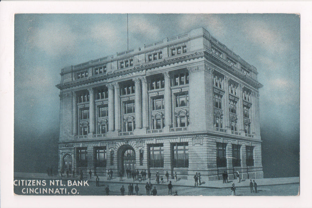 OH, Cincinnati - Citizens National Bank - vintage postcard - G03118