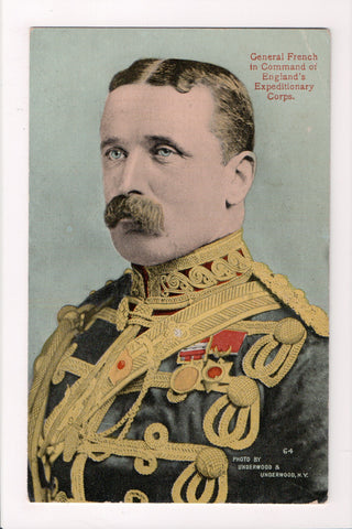 Misc - Military Man - Field Marshal Sir John French - closeup - G17025