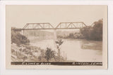 TN, CLINTON - railroad Bridge over the Clinch River - RPPC - G17183