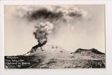 CA, MT LASSEN - ONLY ACTIVE VOLCANO in America postcard, RPPC - G17187
