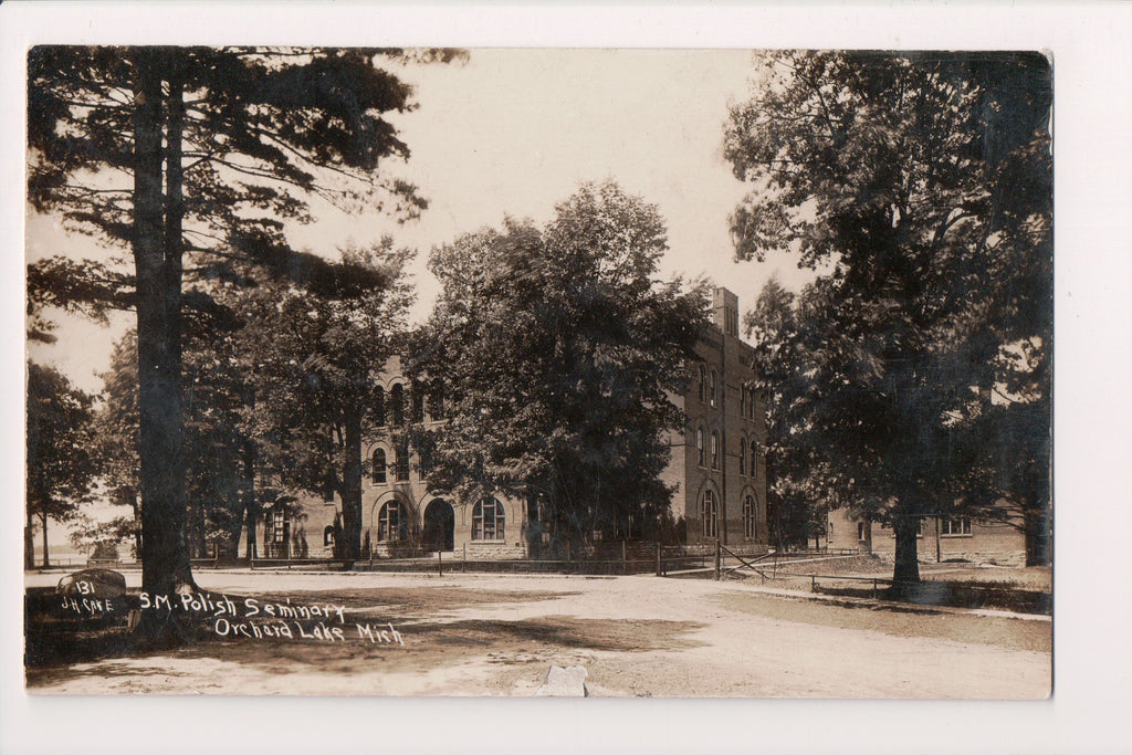 MI, ORCHARD LAKE - Sm Polish Seminary - J H Cave (original SOLD) G17193