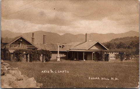 NH, SUGAR HILL - Arts and Crafts title - Plummer Foto System RPPC - G17197