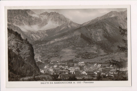 Foreign postcard - BARDONECCHIA, Italy - Greetings - RPPC - G18037
