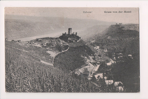 Foreign postcard - Mosel, Germany - Cobern - Bird Eye View - G18038