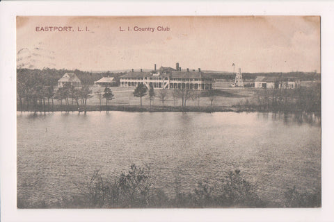 NY, Eastport Long Island - Long Island Country Club postcard - G18076