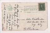 NY, ROCKAWAY BEACH - School at Academy Ave - postcard - G18078