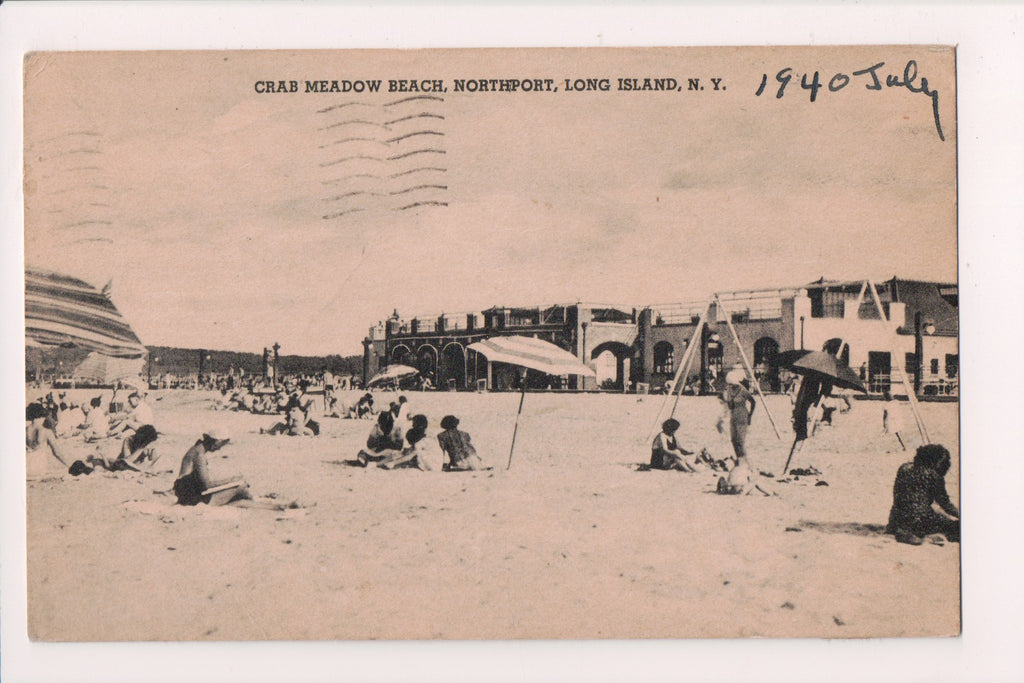 NY, NORTHPORT - Long Island - Crab Meadow Beach scene (original Sold) G18082
