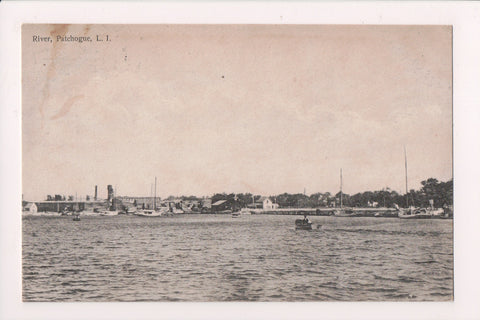 NY, PATCHOGUE - River, surrounding area - Long Island (original SOLD) G18085