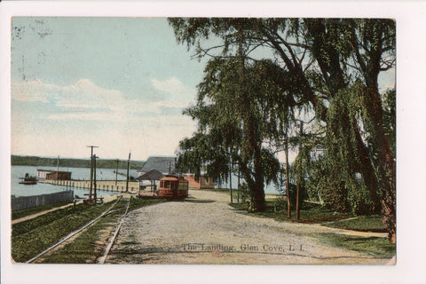 NY, GLEN COVE - Long Island - The Landing, Trolley (original SOLD) G18086