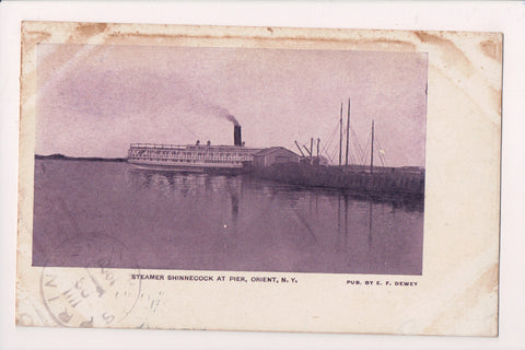 Ship Postcard - SHINNECOCK, Steamer (original SOLD) G18092