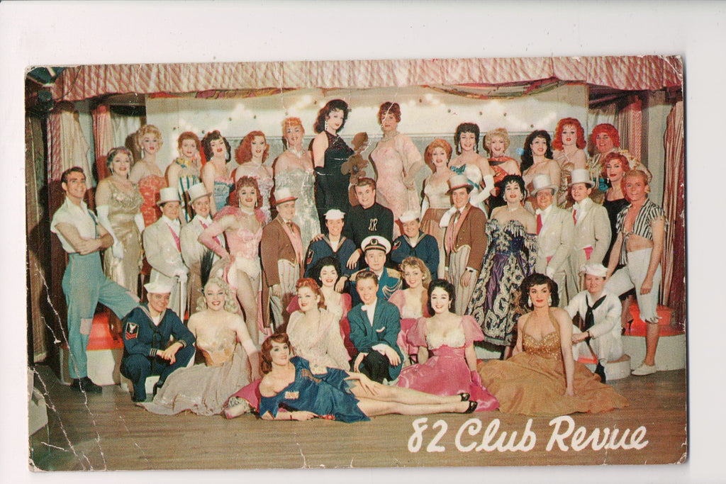 NY, New York City - 82 Club Revue - Large group of people - G18096