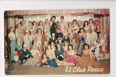 NY, NEW YORK CITY - 82 Club Revue - Large group of people (original SOLD) G18096