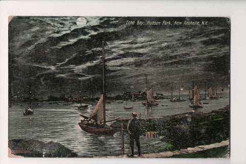 NY, NEW ROCHELLE - Echo Bay - Hudson Park @1905 (original SOLD) G18100