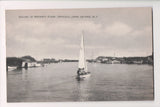 NY, Sayville Long Island - Browns River, shoreline postcard - G18101