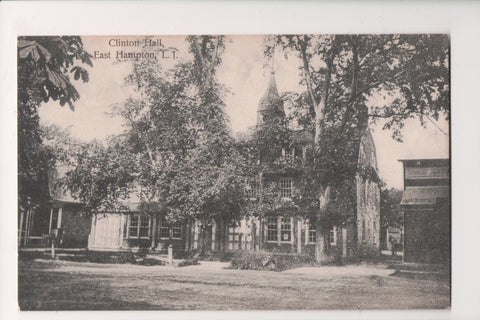 NY, East Hampton Long Island - Clinton Hall postcard - G18104