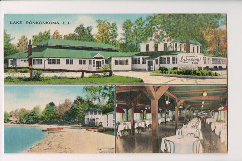NY, LAKE RONKONKOMA - Long Island - Lake View Inn, De Cennaro (original SOLD) G18107