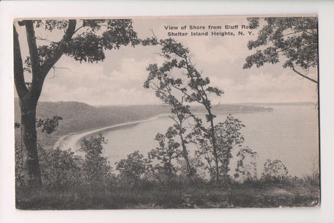 NY, Shelter Island Heights - view from Bluff Road postcard - G18121