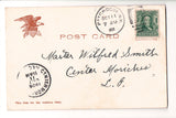 NY, PATCHOGUE - Cliffton House, dock, water - Long Island (original SOLD) G18127
