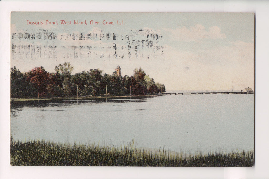 NY, GLEN COVE - Long Island - West Island shoreline (original SOLD) G18131