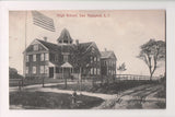NY, EAST HAMPTON - Long Island - High School, fire hydrant - G18135