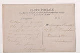 Military - French Soldier in uniform, gun, pack etc - RPPC - G18142