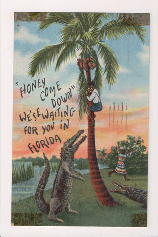 Black Americana - Vintage African American postcard (original SOLD) - G18148