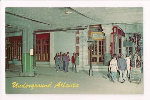 GA, Atlanta - Underground Atlanta, The Bank Note, people - 500274