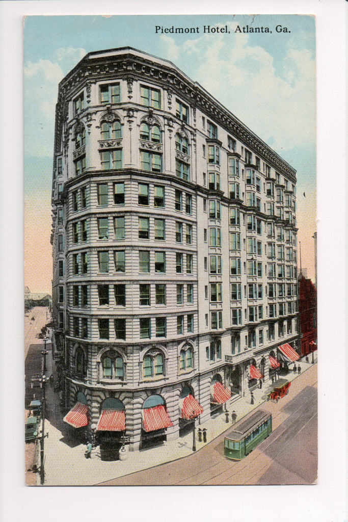 GA, Atlanta - Piedmont Hotel postcard - CP0223