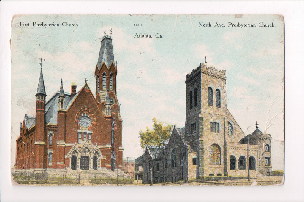 GA, Atlanta - First Presbyterian and North Ave Presbyterian Churches - C08080