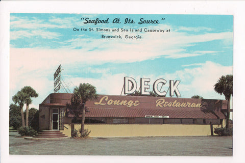 GA, Brunswick - DECK Lounge Restaurant - St Simons and Sea Island - w03039