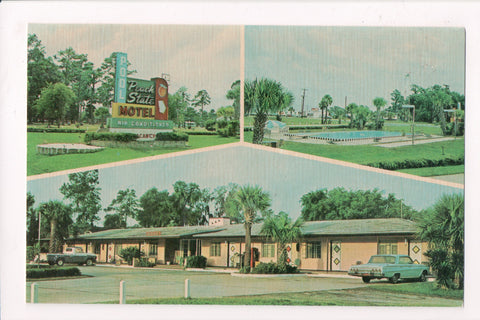 GA, Brunswick - Peach State Motel - multi view postcard - w04765