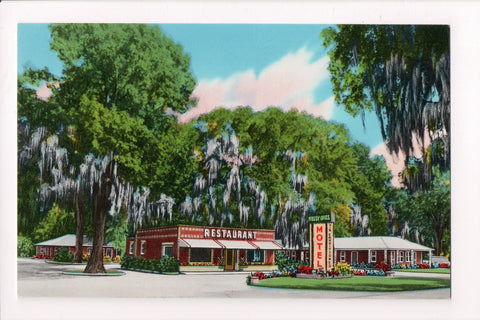 GA, Eulonia - Mossy Oaks Motel and Restaurant - Mr and Mrs Thomas owners - w0136