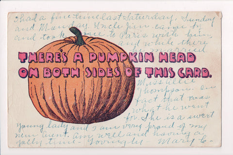 Halloween - Pumpkin Heads (original SOLD) C17530