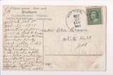 New Year - Large 1910 in gold with a purple background - C08669