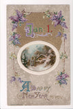 New Year - A Happy New Year - Winsch, 1910 - sw0280