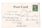 Thanksgiving - Bare butted boy, apron, tempting turkey, axe - B06678