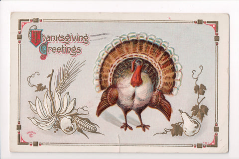Thanksgiving - Greetings postcard - P Sander, 781 - C06626