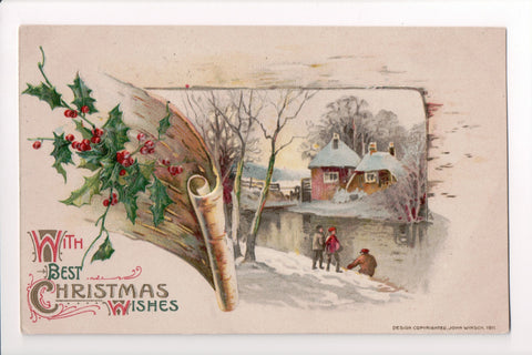 Xmas postcard - Christmas - Winsch Back - sw0335