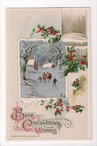Xmas postcard - Christmas - Winsch Back - sw0352