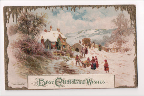 Xmas postcard - Christmas - Winsch Back - sw0354