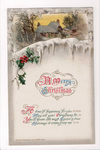Xmas postcard - Christmas - Winsch Back - sw0374