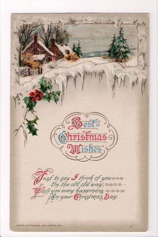 Xmas postcard - Christmas - Winsch Back - sw0384