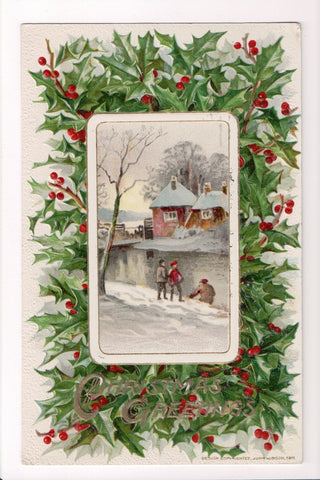 Xmas postcard - Christmas - Winsch Back - H04059