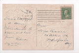Xmas - Christmas Greetings - St Nicolas pouring items out, kids - C08622