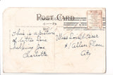 Xmas -Christmas Greetings - child in red - John DeYonch - C08631