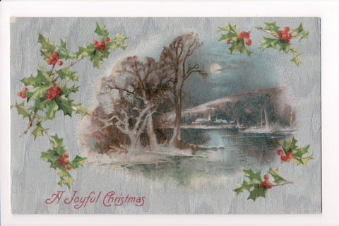 Xmas - Winsch postcard - A Joyful Christmas (ONLY Digital Copy Avail) - E10278