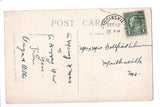 Xmas - Jolly Christmas - kids pulling and riding a tree postcard - SL2188