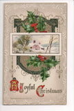 Xmas - Winsch postcard - A Joyful Christmas - sw0362