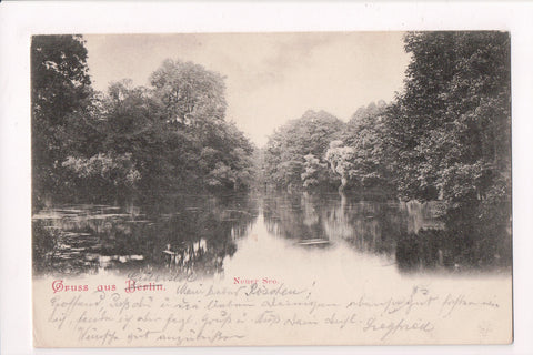 Foreign postcard - Berlin, Germany - Gruss Aus - Neuer See - 500091