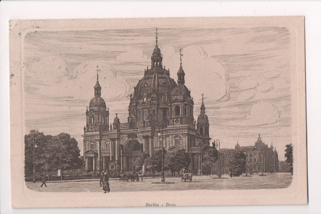 Foreign postcard - BERLIN, Germany - Dom - @1913 Stengel card - MB0575
